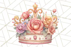 Valentine Fairy Clipart, PNG, Romantic Fairies With Hearts Product Image 4