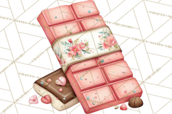 Valentine Fairy Clipart, PNG, Romantic Fairies With Hearts Product Image 5