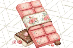 Valentine Fairy Clipart, PNG, Romantic Fairies With Hearts Product Image 5