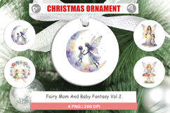 Fairy Mom Baby Fantasy Ornament Product Image 1