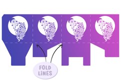 fairy moon tealight folding instructions