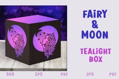 fairy moon candle holder template