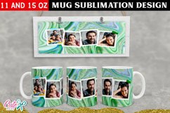 Mothers day Sublimation Mug Bundle | Family Photo Frame mug Product Image 3