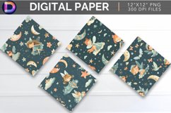 Fairy Seamless Pattern Digital Paper Product Image 1