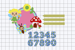 Fairy Cake topper 3D SVG Product Image 2