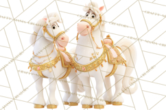 Fairy Tale Princess Clipart PNG, Fairy Godmother, Stepsister Product Image 5