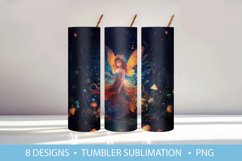 Magic Fairy Tumbler Wrap Sublimation Product Image 9