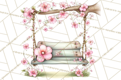 Enchanted Forest Fairies Clipart PNG, Woodland Valentine Art Product Image 4
