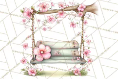 Enchanted Forest Fairies Clipart PNG, Woodland Valentine Art Product Image 4