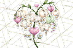 Enchanted Forest Fairies Clipart PNG, Woodland Valentine Art Product Image 5
