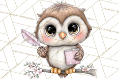 Enchanted Forest Fairies Clipart PNG, Woodland Valentine Art Product Image 4