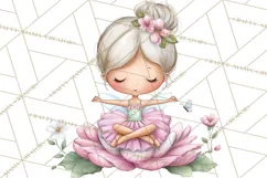 Enchanted Forest Fairies Clipart PNG, Woodland Valentine Art Product Image 5