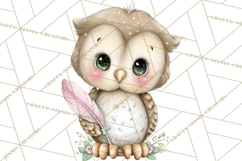 Enchanted Forest Fairies Clipart PNG, Woodland Valentine Art Product Image 2