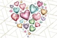 Enchanted Forest Fairies Clipart PNG, Woodland Valentine Art Product Image 3