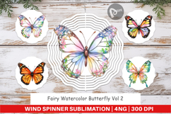 Wind Spinner Fairy Butterfly Product Image 1
