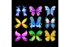 fairy wings set cartoon Product Image 1