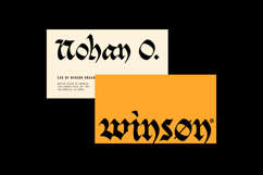 Fairyesta - Medieval Gothic Blackletter Display Font Product Image 10