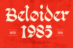 Fairyesta - Medieval Gothic Blackletter Display Font Product Image 4