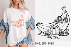Fairy fruit house SVG | Magic SVG | Fairy house clipart PNG Product Image 1