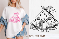 Fairy fruit house SVG | Magic SVG | Fairy house clipart PNG Product Image 1