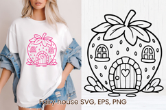 Fairy fruit house SVG | Magic SVG | Fairy house clipart PNG Product Image 1