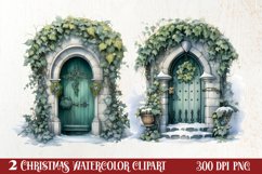 Fantasy Fairytale Christmas Clipart Sublimation Product Image 1