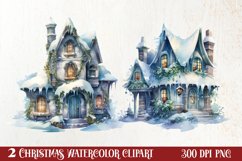 Fairytale Christmas Clipart, Fairytale Christmas Sublimation, Fairytale Christmas watercolor, Watercolor Fairytale Christmas, Fairytale Christmas, Fairytale Christmas House PNG, Fairytale Christmas Watercolor Sublimation, Fairytale Christmas Watercolor Cl
