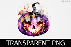 Fairytale Pumpkin - Transparent PNG Halloween Clipart Product Image 1