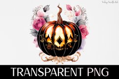 Fairytale Pumpkin - Transparent PNG Halloween Clipart Product Image 1