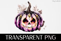Fairytale Pumpkin - Transparent PNG Halloween Clipart Product Image 1
