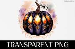 Fairytale Pumpkin - Transparent PNG Halloween Clipart Product Image 1