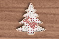 Christmas Tree Laser Cut file - "Faith" Product Image 1