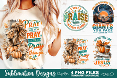 Christian Fall Inspirational 4 PNG Retro PNG Sublimation Product Image 8