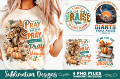 Christian Fall Inspirational 4 PNG Retro PNG Sublimation Product Image 8