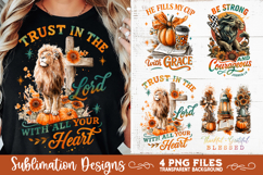 Christian Fall Inspirational 4 PNG Retro PNG Sublimation Product Image 2