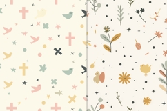 Faith Based Easter Symbols Pattern Product Image 2