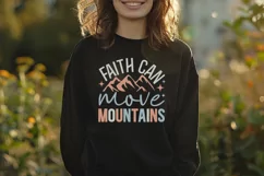 Faith Can Move SVG, Christian SVG Design, Faith SVG Product Image 2