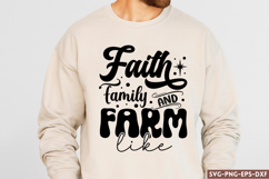 Faith family and farm like SVG, Faith SVG Product Image 1
