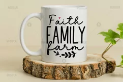 Faith family farm SVG, Farm SVG Design Product Image 2