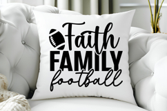 American Football SVG Bundle | Game Day Clipart Product Image 24