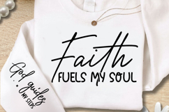 Faith Fuels My Soul SVG Design Product Image 2