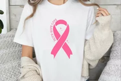 Faith Hope Love SVG , Breast Cancer Fighter SVG Product Image 3