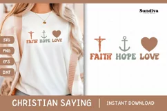 christian quotes saying svg