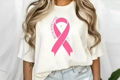 Faith Hope Love SVG , Breast Cancer Fighter SVG Product Image 2