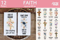 Faith Kitchen Towel Sublimation