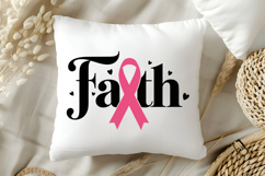 Faith SVG | Breast Cancer Awareness SVG Product Image 5