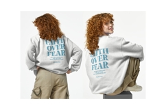 Christian T-shirt mockup featuring inspirational Jesus SVG design for Cricut and Silhouette users. Perfect for Easter crafts and Bible-themed gifts.