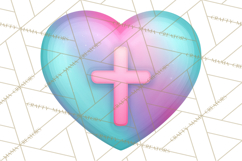 Christian Clipart PNG, Faith Icons for Devotional Art Product Image 4