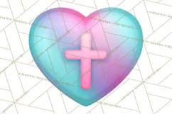 Christian Clipart PNG, Faith Icons for Devotional Art Product Image 4