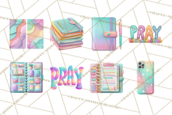 Christian Clipart PNG, Faith Icons for Devotional Art Product Image 4
